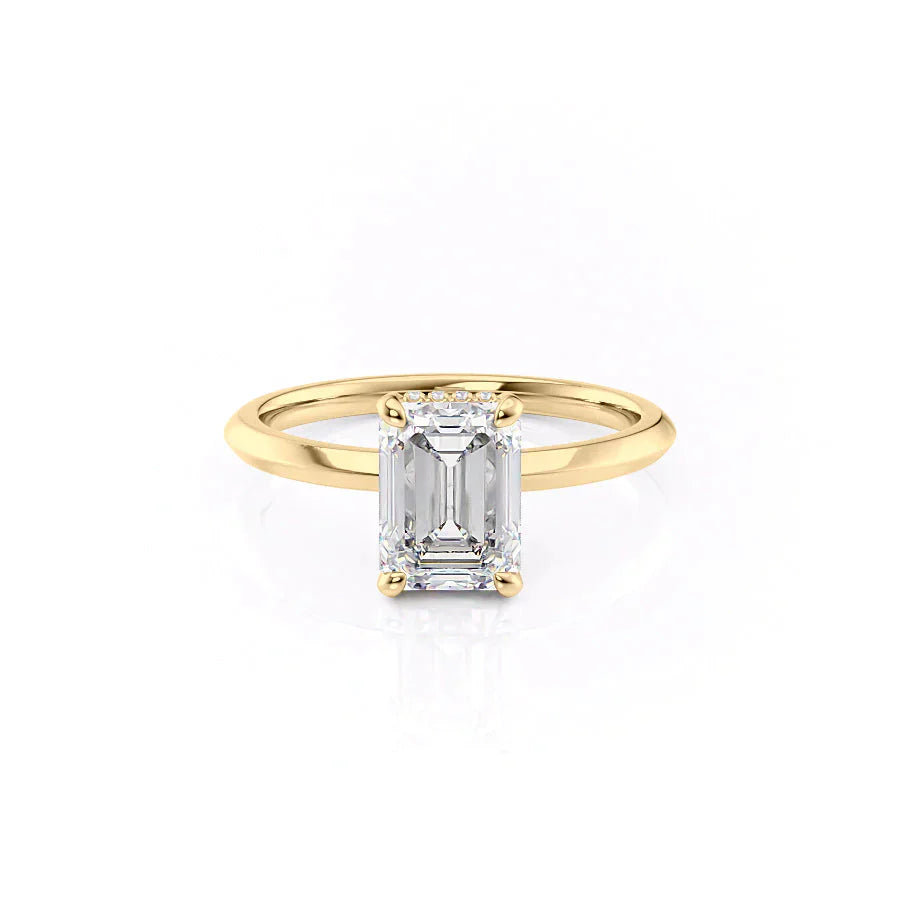 The Razor Kamellie Set With A 1 Carat Emerald Lab Diamond