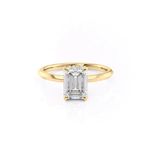 The Razor Kamellie Set With A 2 Carat Emerald Lab Diamond