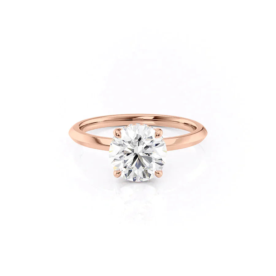 The Razor Kamellie Set With A 1 Carat Round Lab Diamond