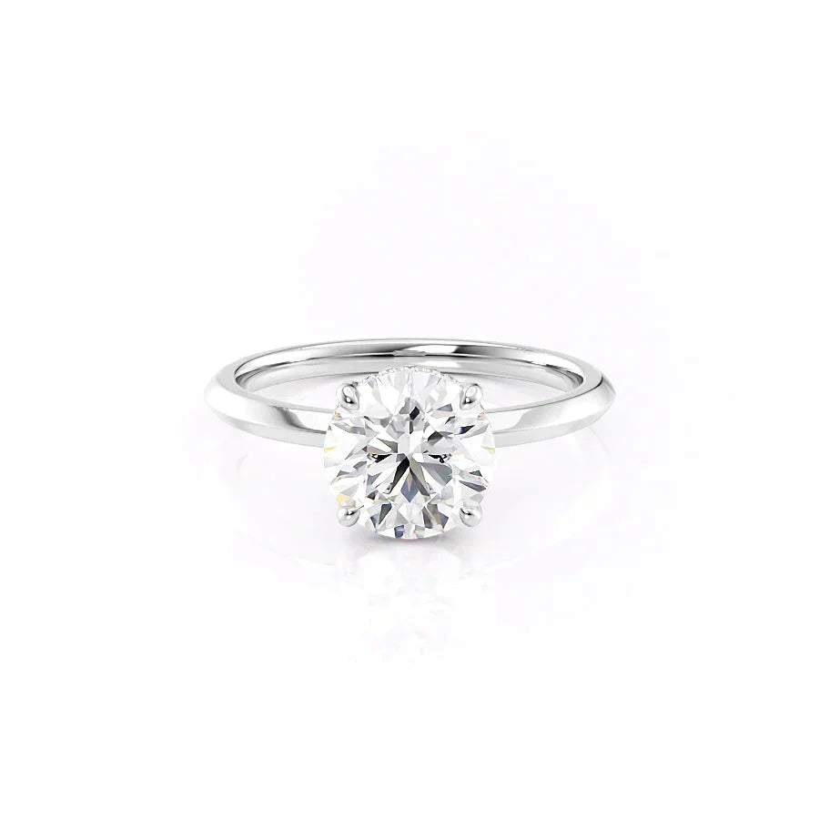 The Razor Kamellie Set With A 1 Carat Round Lab Diamond