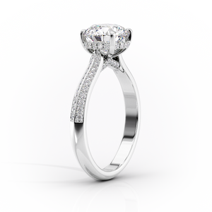 The Kayla Set With A 2 Carat Marquise Lab Diamond