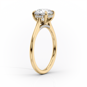 The Natalie Set With A 2 Carat Marquise Lab Diamond