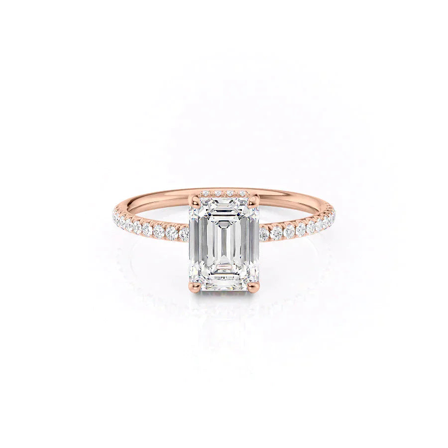 The Low Profile Kamellie Set With A 1.5 Carat Emerald Lab Diamond
