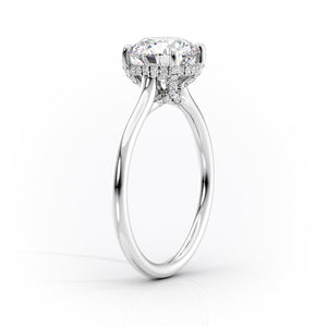The Ellie Set With A 1 Carat Marquise Lab Diamond