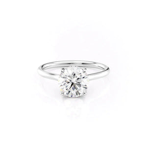 The Ellie Set With A 1 Carat Round Lab Diamond