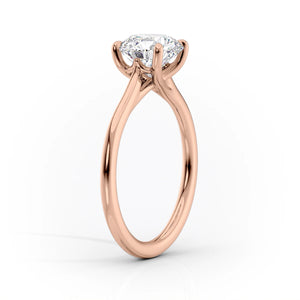 The Lexie Set With A 3.5 Carat Round Moissanite