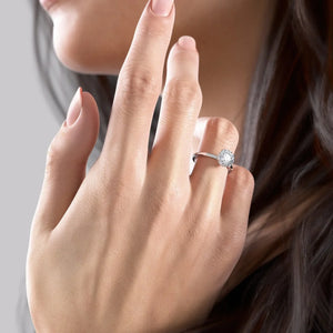 The Alex Set With A 2.5 Carat Round Lab Diamond