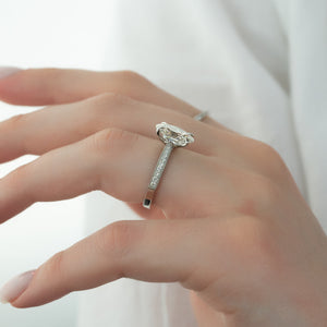 The Catherine Set With A 1 Carat Oval Lab Diamond