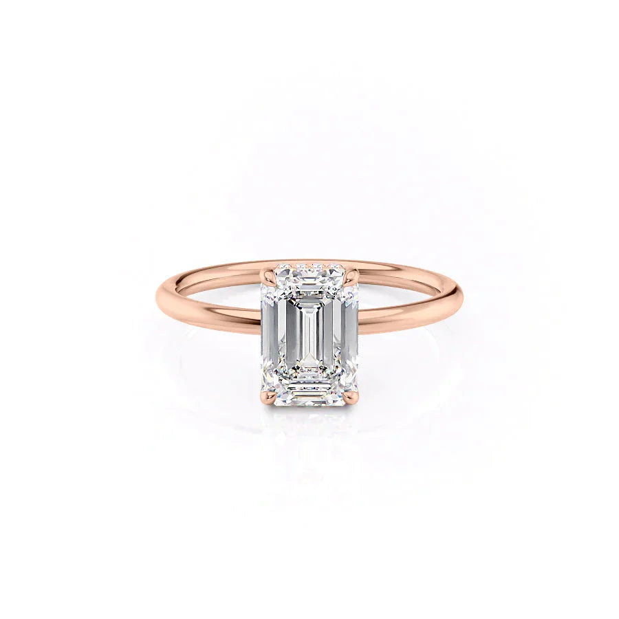 The Low Profile Kamellie Set With A 1.5 Carat Emerald Lab Diamond