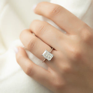 The Madison Set With A 2 Carat Radiant Lab Diamond