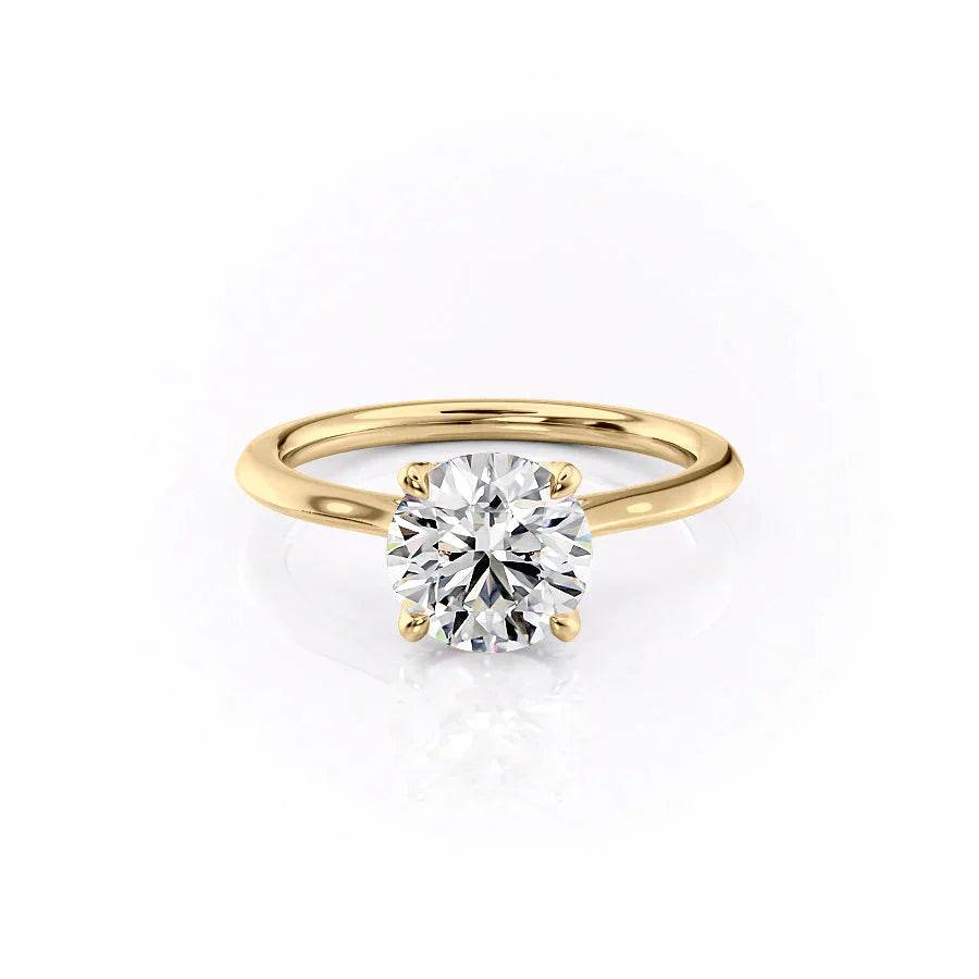 The Madison Set With A 1 Carat Round Lab Diamond