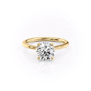 The Madison Set With A 2 Carat Round Lab Diamond