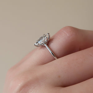 The Lexie Set With A 2 Carat Marquise Lab Diamond