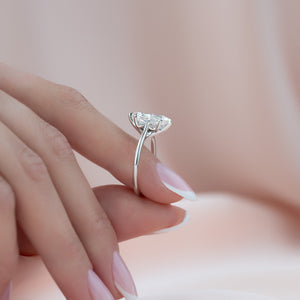 The Lexie Set With A 2 Carat Marquise Lab Diamond