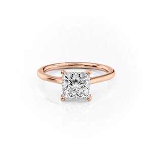 The Lexie Set With A Princess Moissanite