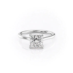 The Lexie Set With A Princess Moissanite