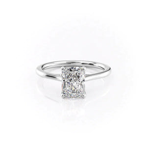 The Lexie Set With A Radiant Moissanite