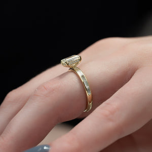 The Jennifer Set With A 2 Carat Emerald Lab Diamond