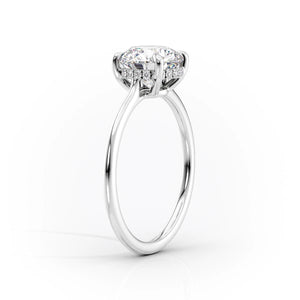 The Maia Set With A 2 Carat Emerald Lab Diamond