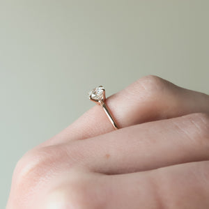 The Ashley Set With A 2 Carat Round Lab Diamond