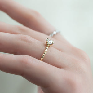 The Ashley Set With A 2 Carat Round Lab Diamond