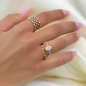 The Pave Ashley Set With A 2 Carat Oval Lab Diamond