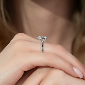 The Eleanor Set With A 2 Carat Oval Lab Diamond