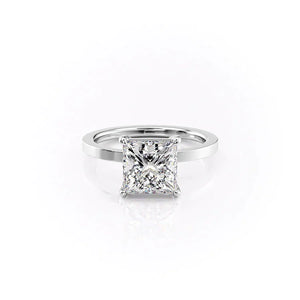 The Eleanor Set With A Princess Moissanite
