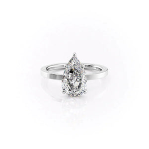 The Eleanor Set With A Pear Moissanite