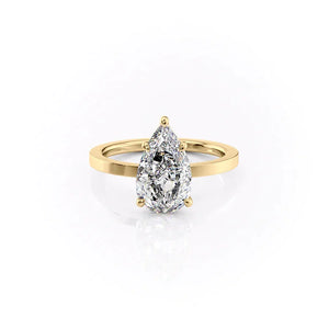 The Eleanor Set With A Pear Moissanite