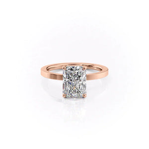 The Eleanor Set With A 2 Carat Radiant Lab Diamond