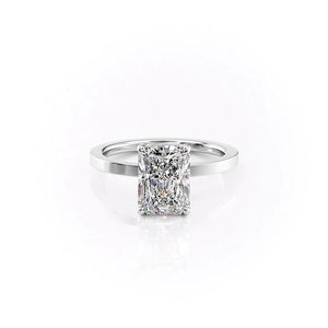 The Eleanor Set With A Radiant Moissanite