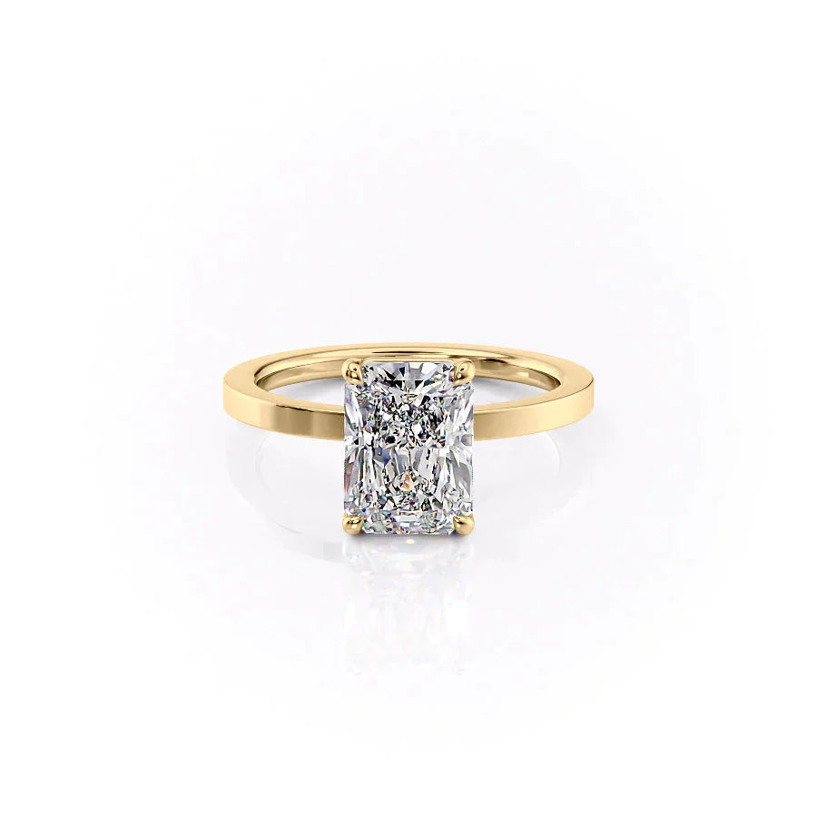 The Eleanor Set With A 2 Carat Radiant Lab Diamond