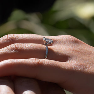 The Alison Set With A 2 Carat Oval Lab Diamond