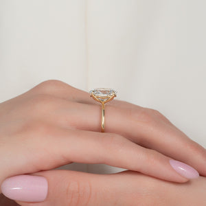 The Alison Set With A 2 Carat Oval Lab Diamond