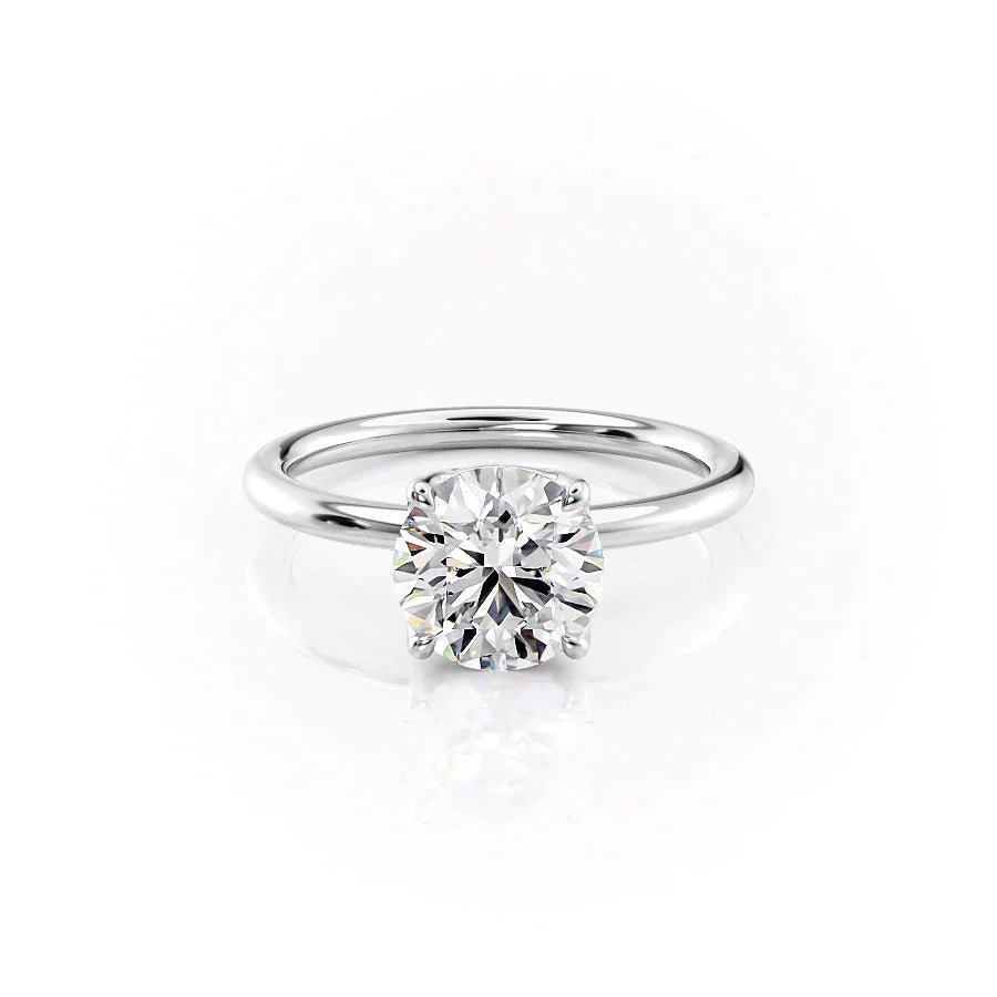 The Alison Set With A 1 Carat Round Lab Diamond