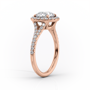 The Miley Set With A 2 Carat Marquise Lab Diamond