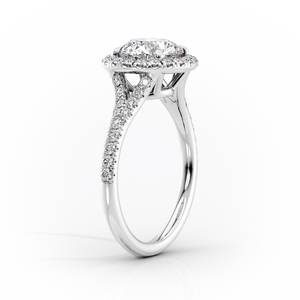 The Miley Set With A 2 Carat Marquise Lab Diamond