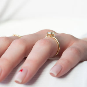 The Victoria Set With A 2 Carat Emerald Lab Diamond