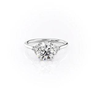 The Victoria Set With A 1 Carat Round Lab Diamond