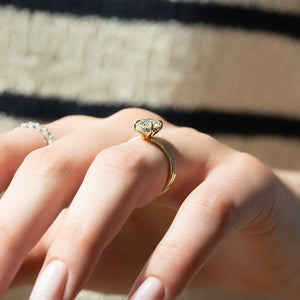 The Sarah Set With A 3 Carat Oval Lab Diamond