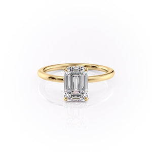 The Margot Set With A 1.5 Carat Emerald Lab Diamond