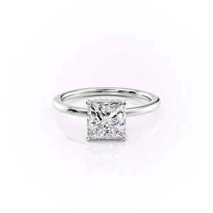 The Margot Set With A Princess Moissanite