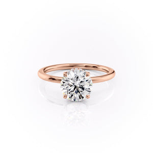 The Margot Set With A 3.5 Carat Round Moissanite