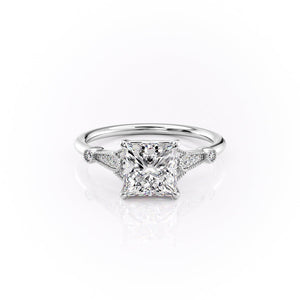 The Stephanie Set With A Princess Lab Diamond