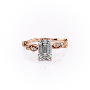 The Robin Set With A 1.5 Carat Emerald Lab Diamond