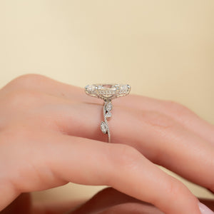 The Robin Set With A 2 Carat Marquise Lab Diamond
