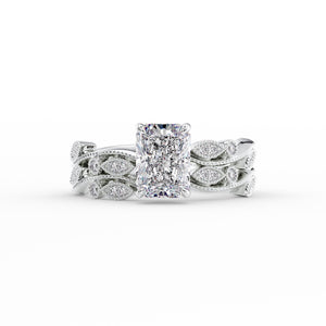 The Robin Set With A 3 Carat Radiant Lab Diamond