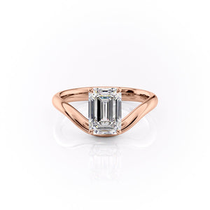 The Berta Set With A 1.5 Carat Emerald Lab Diamond