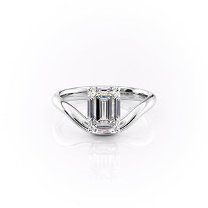 The Berta Set With A 3 Carat Emerald Lab Diamond